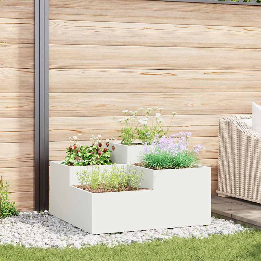 Aia istutuspot Valge 80 x 80 x 48 cm Teras