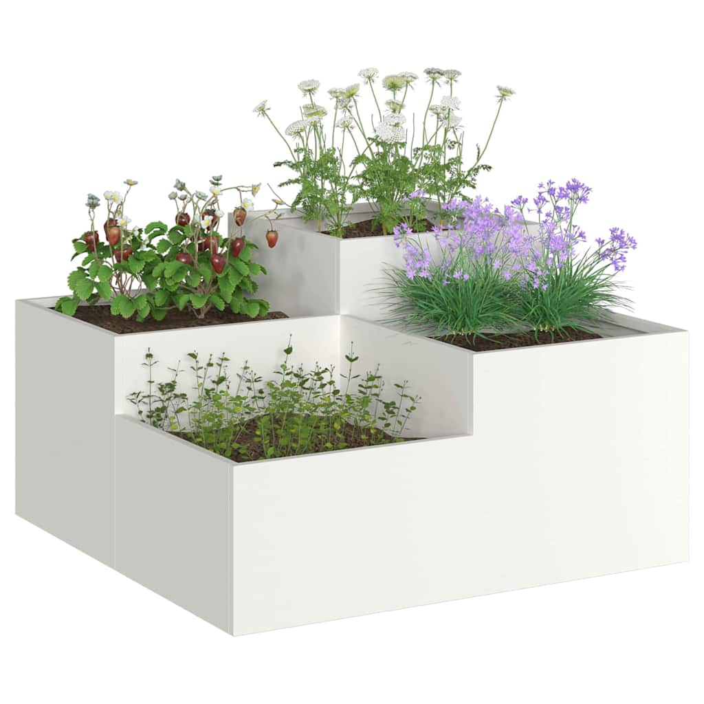 Aia istutuspot Valge 100 x 100 x 48 cm Teras
