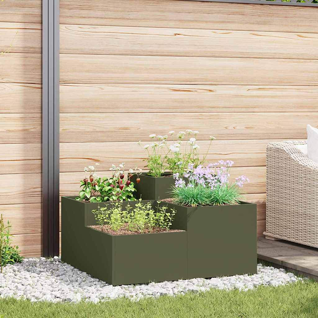 Aia istutuspot Oliiviroheline 100 x 100 x 48 cm Teras