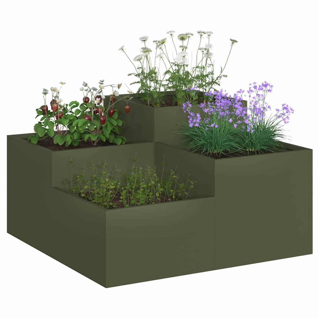 Aia istutuspot Oliiviroheline 100 x 100 x 48 cm Teras