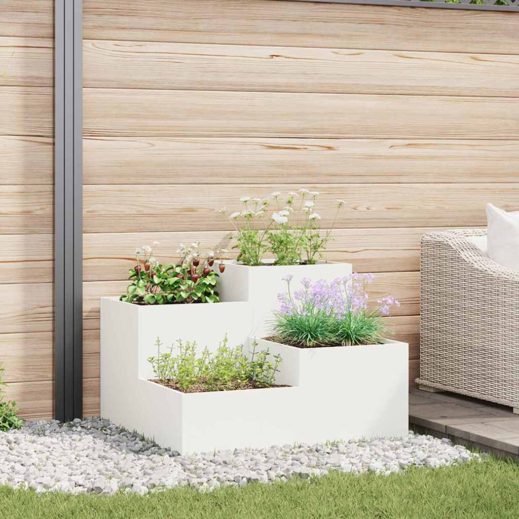 Aia istutuspot Valge 100 x 100 x 60 cm Teras