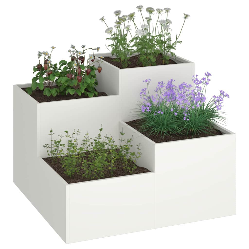 Aia istutuspot Valge 100 x 100 x 60 cm Teras