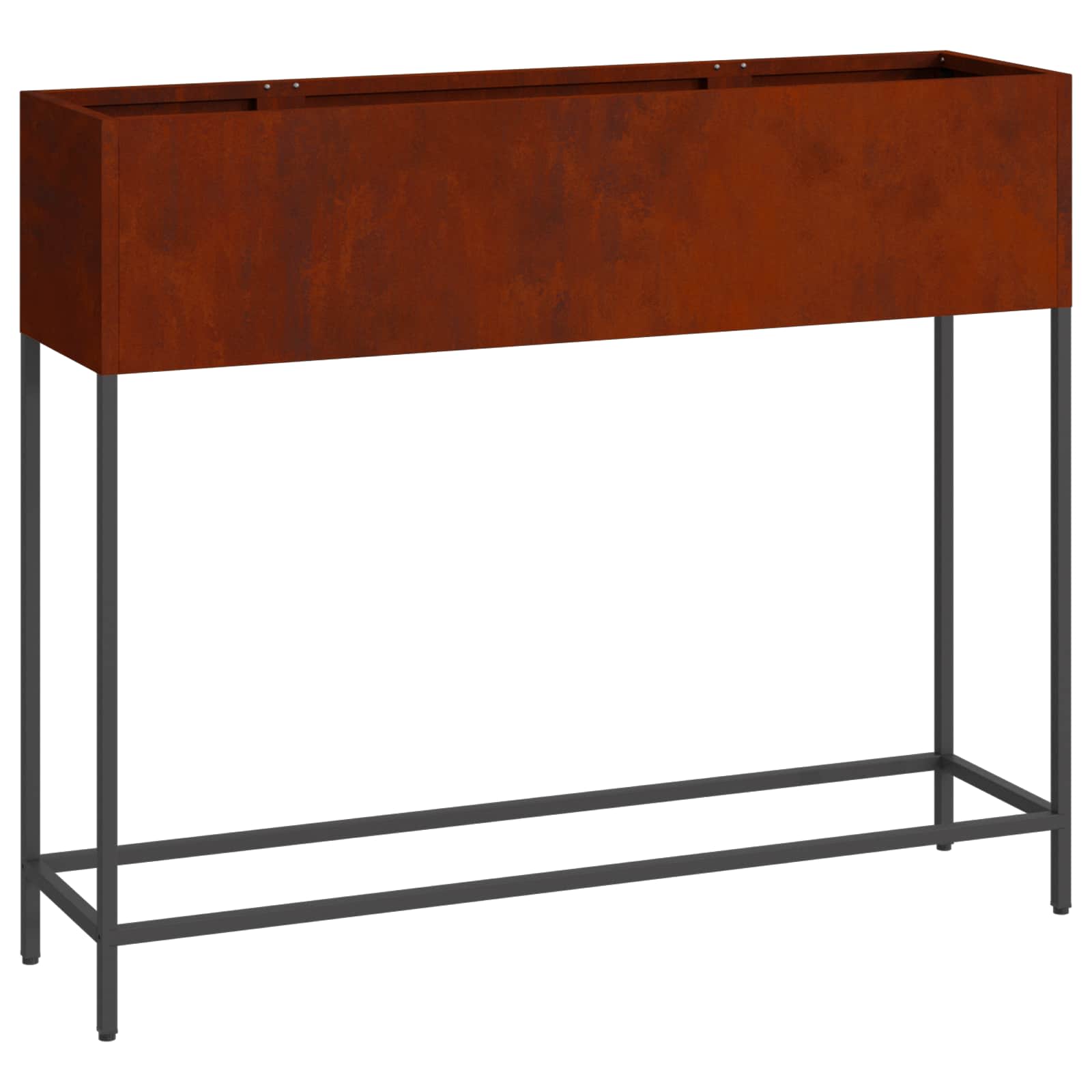 Tõstetud aiataimelava Rooste 100 x 26 x 82 cm terase tüüp