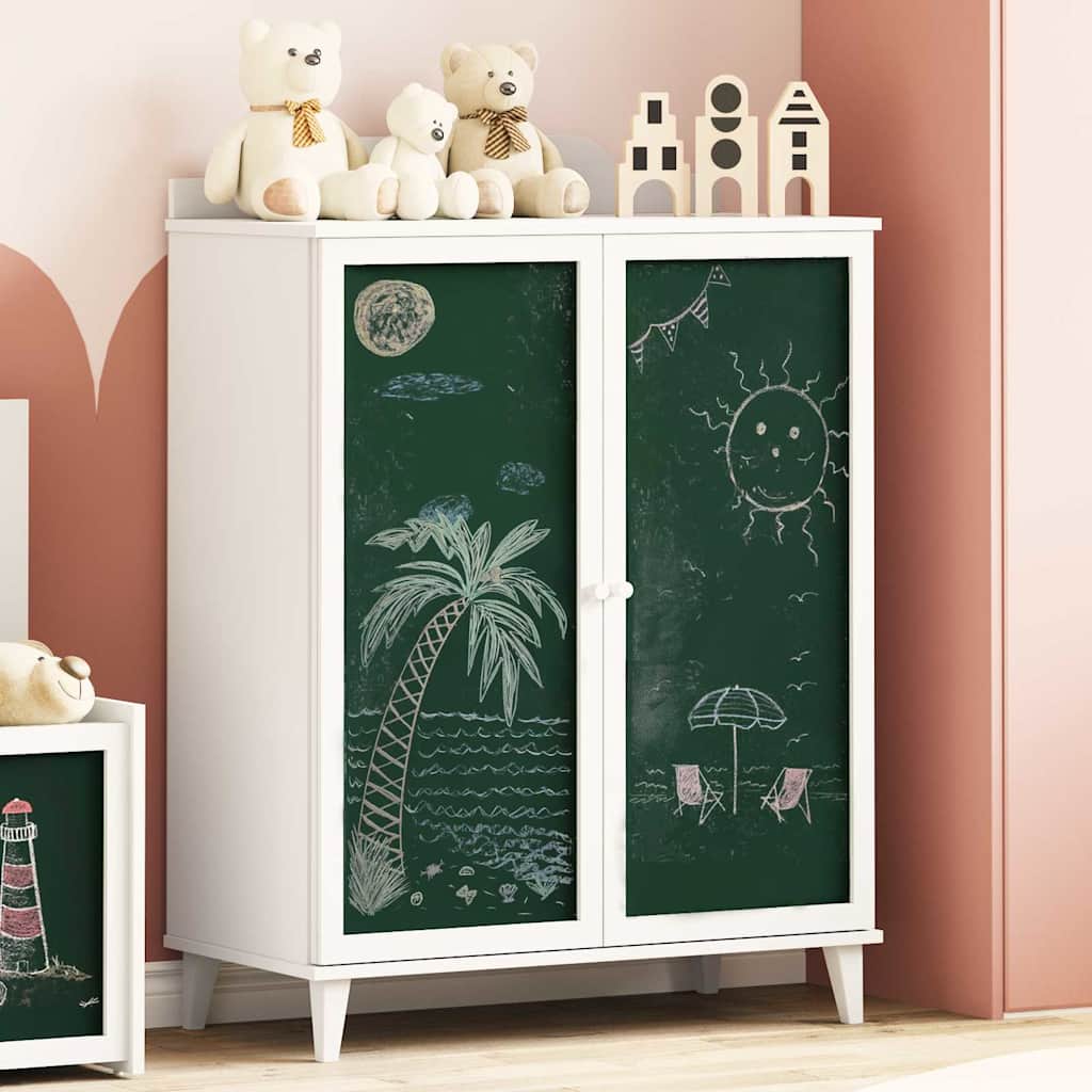 Laste loominguline ladustamine ROROS Valge 80 x 40 x 110 cm