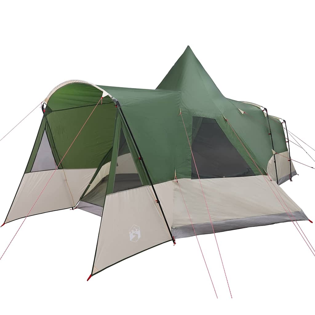 Teepee Telk 8-Inimesele 8-kohaline Roheline