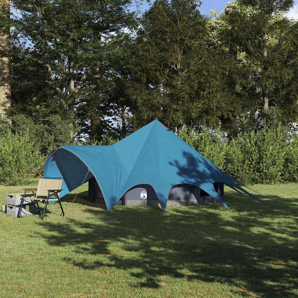 Teepee telk 3-ühe 3-kohaline Sinine ja Hall