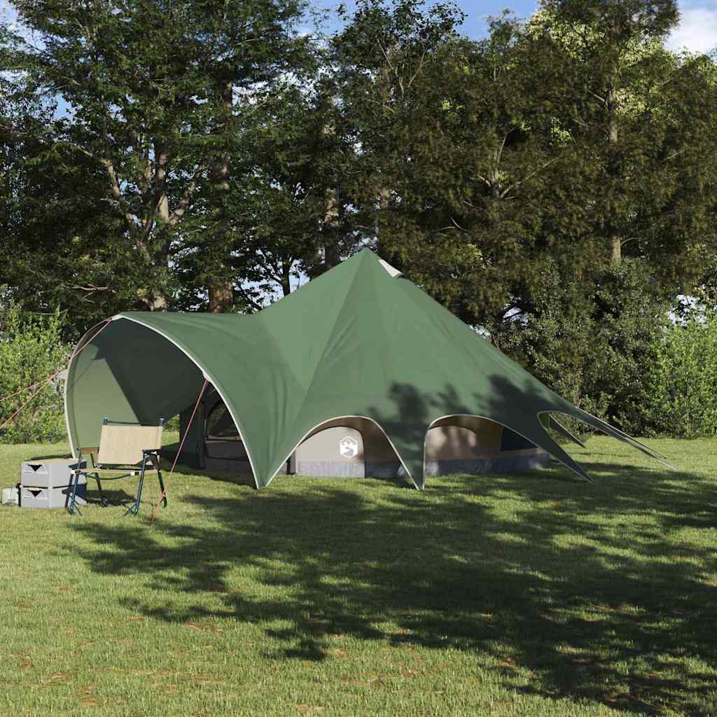 Teepee telk 5 inimesele 5-kohaline Roheline ja Hall