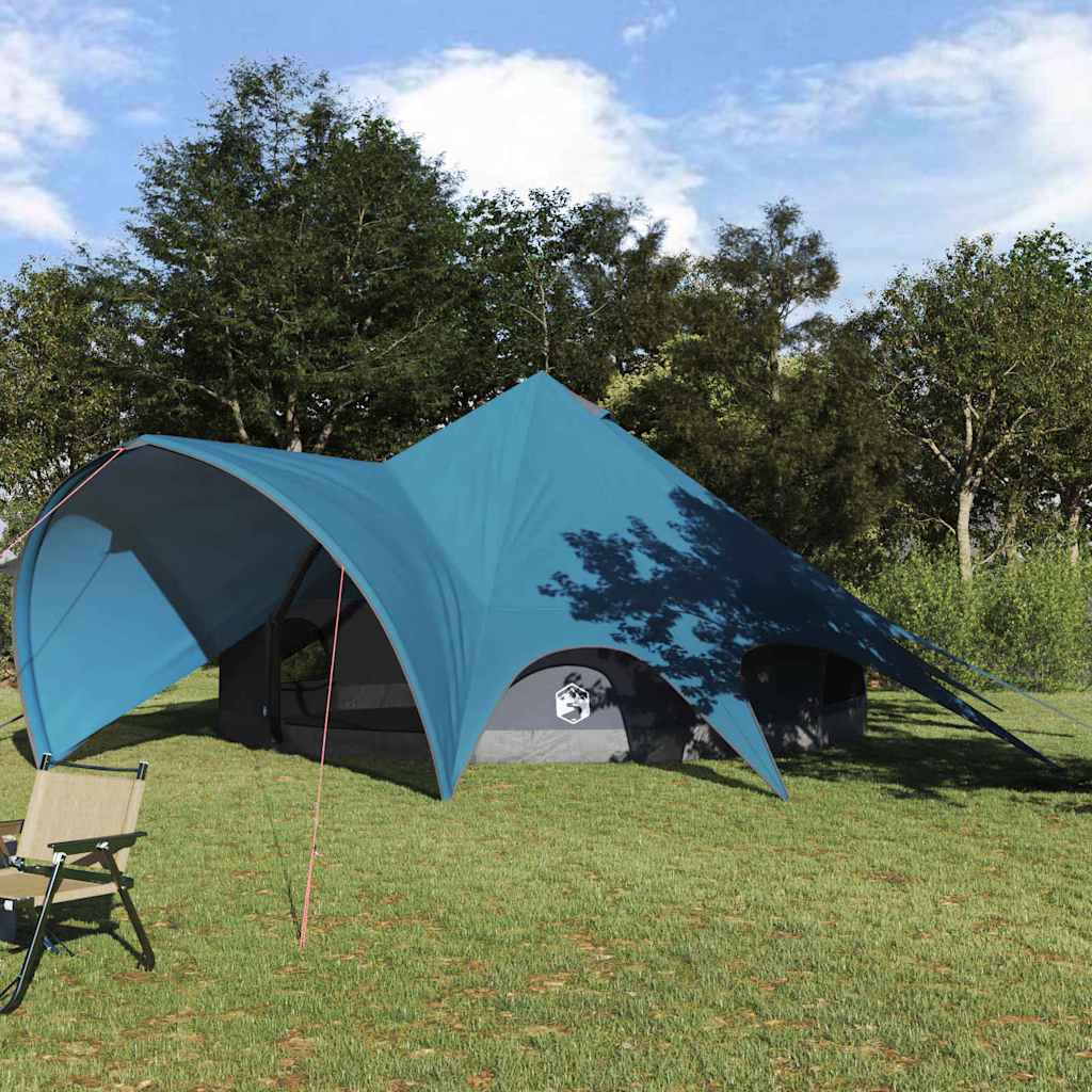Teepee telk 7-inimese jaoks 7-kohaline Sinine ja Hall
