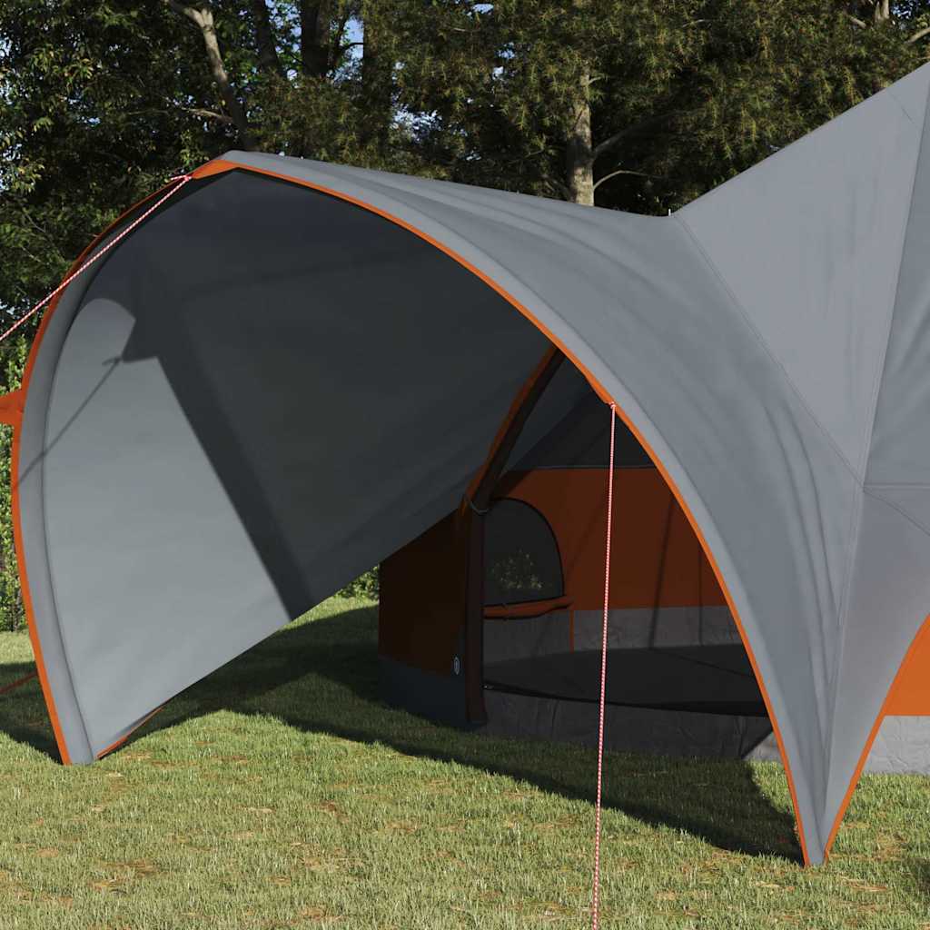 Teepee telk 9-kohaline 9-kohaline Hall ja oranž