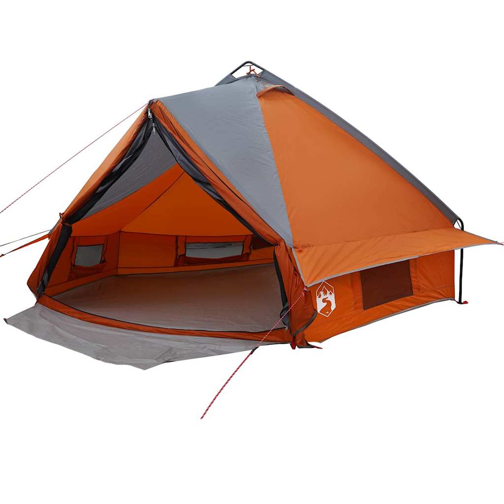 Teepee Telk 6-Inimesele 6-kohaline Hall ja oranž