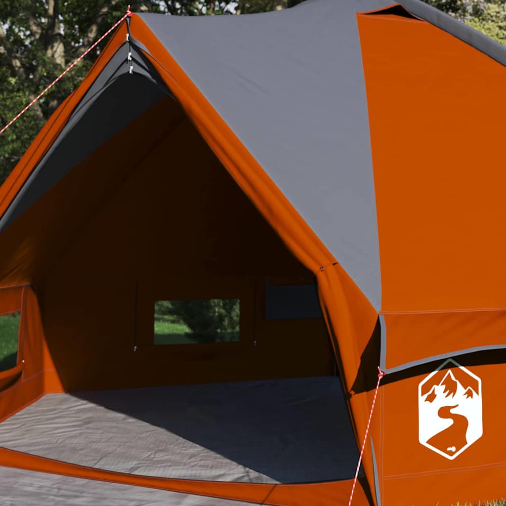 Teepee telk 4-inimeseline 4-kohaline Hall ja oranž