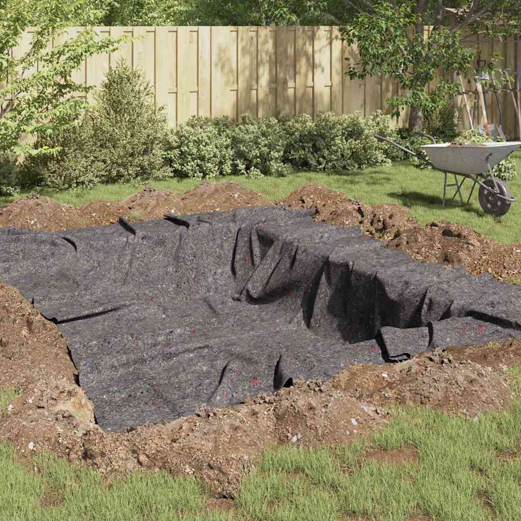 Tiigi villa 1 x 25 m Polüester ja puuvill Hall
