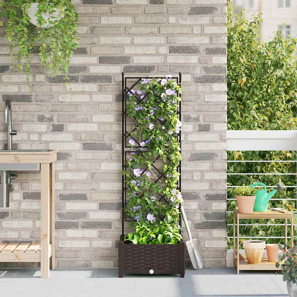 Aia istutuspot Pruun 40 x 40 x 125,5 cm PP