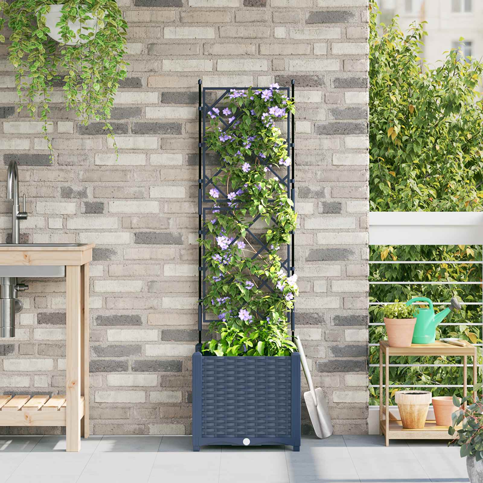 Aia istutuspot Hall 40 x 40 x 143 cm PP