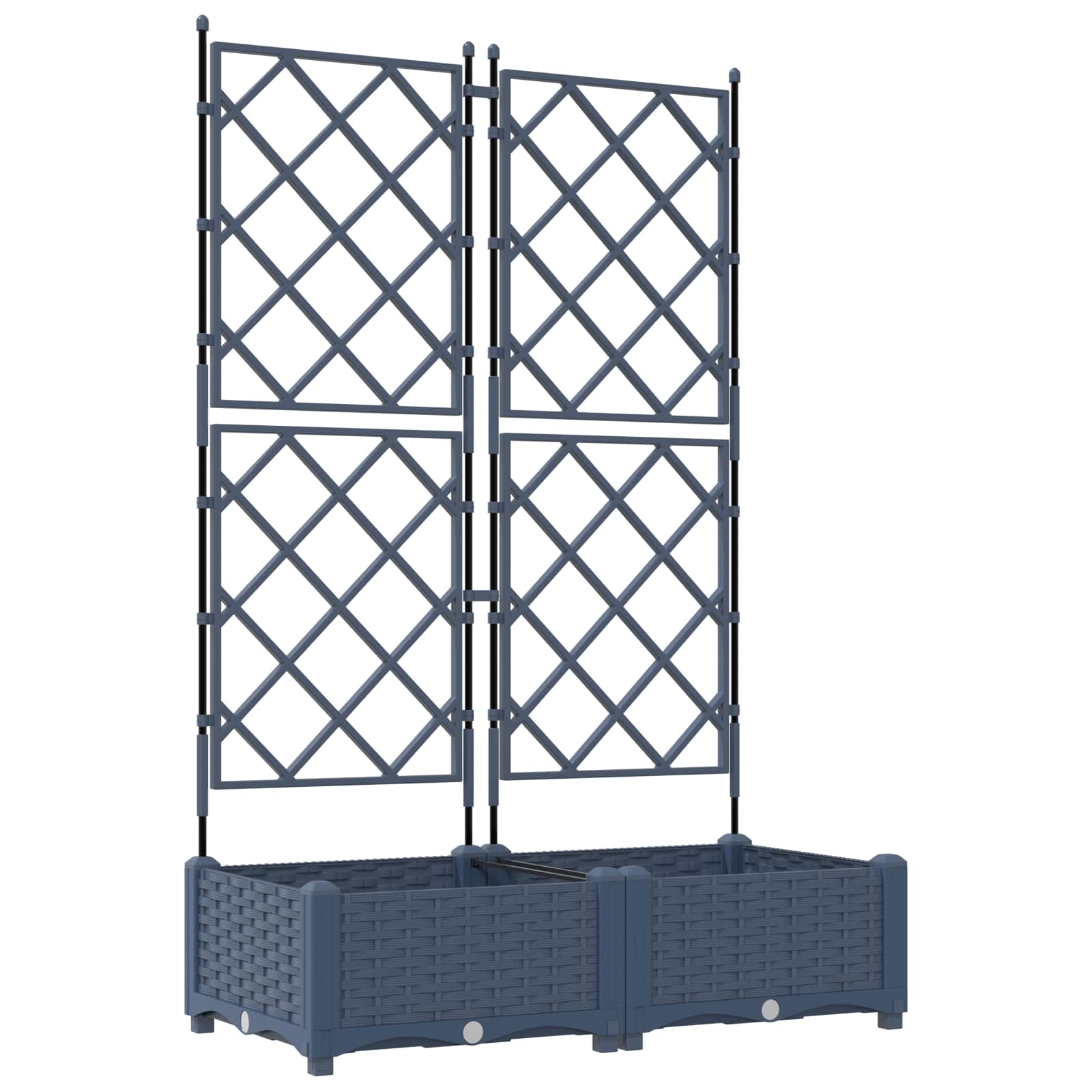 Aia istutuspot 2 tk Hall 80 x 40 x 125,5 cm PP