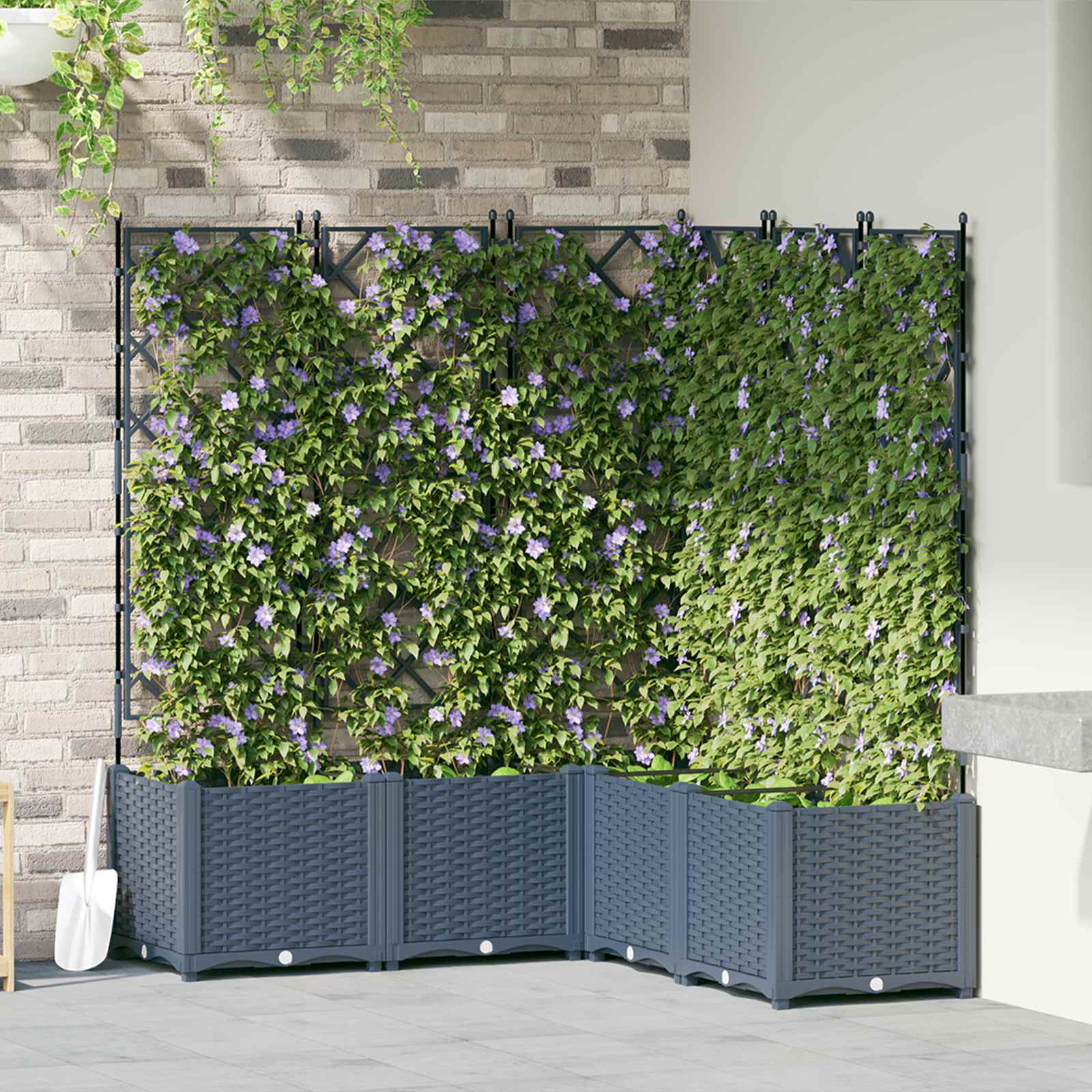 Aia istutuspot 5 tk Hall 120 x 120 x 143 cm PP
