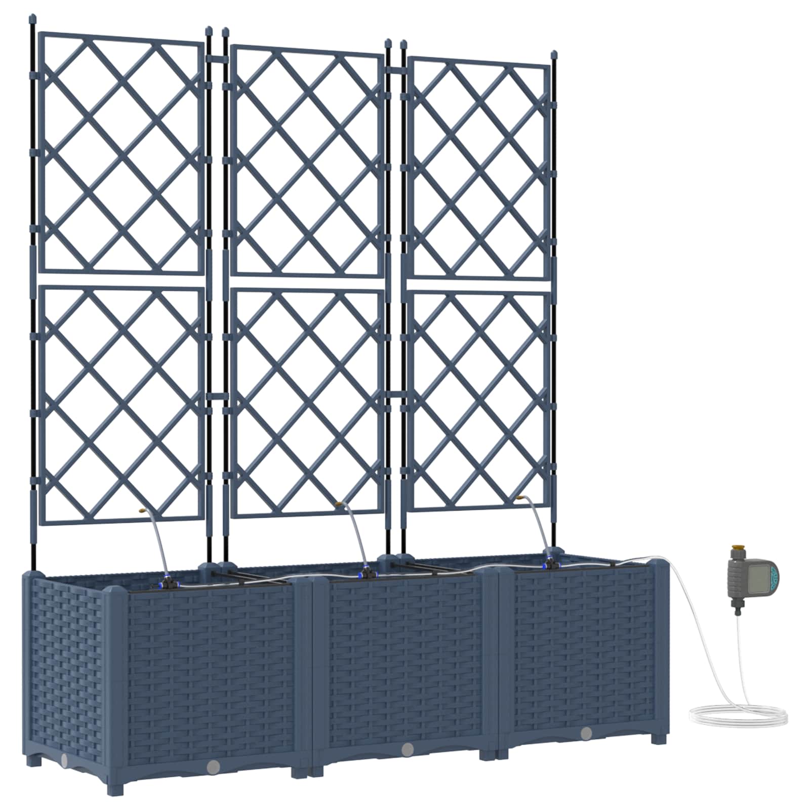 Aia istutuspot 3 tk Hall 120 x 40 x 142 cm PP