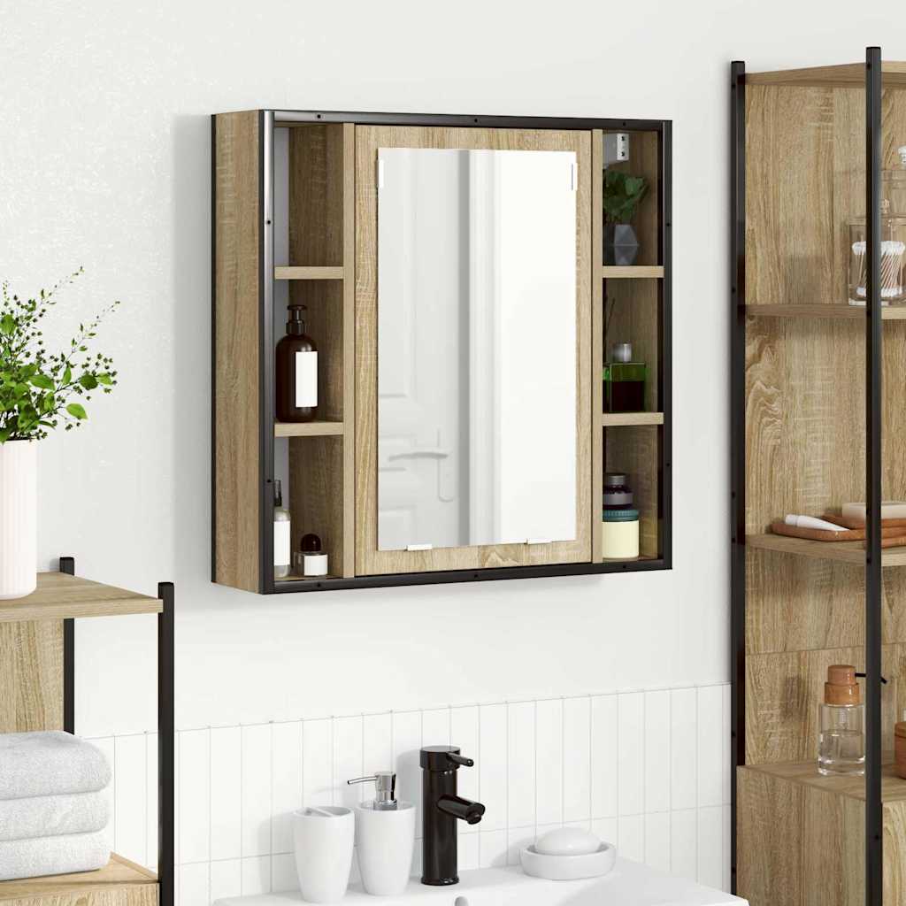 Peeglikapp Sonoma tamm 60 x 16 x 60 cm Tehispuit