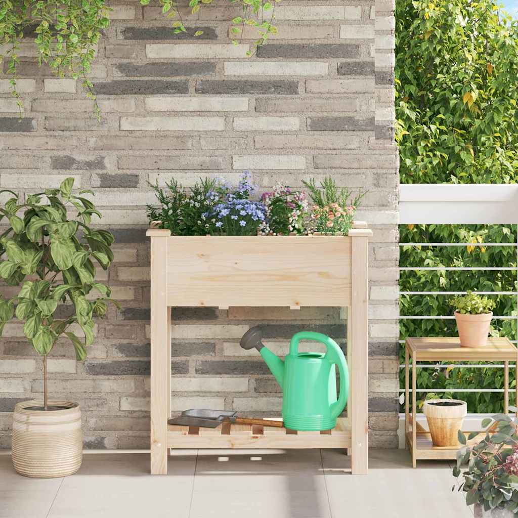 Aia istutuspot Beež 71 x 37 x 76,5 cm Tugev kuusepuit