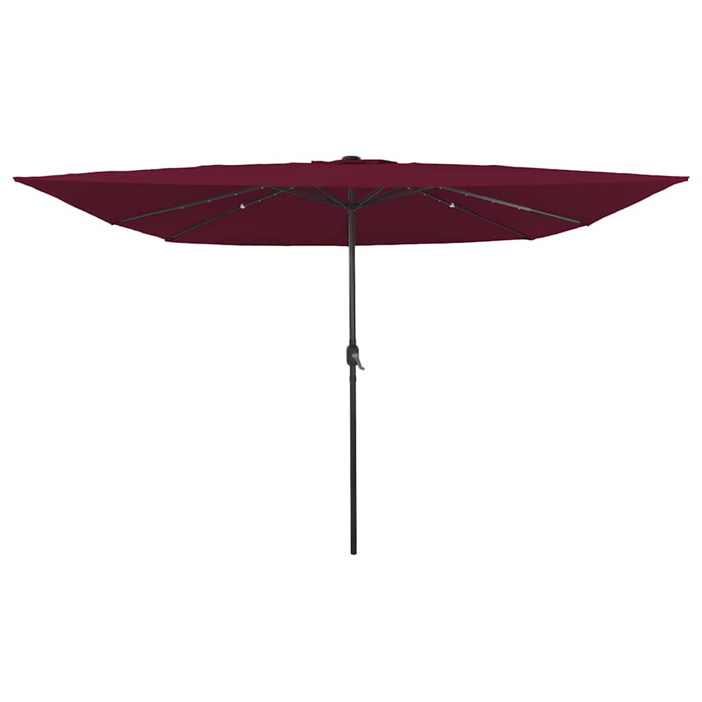 Aedapara Bordeaux punane 295 x 295 x 245 cm Polüester ja teras
