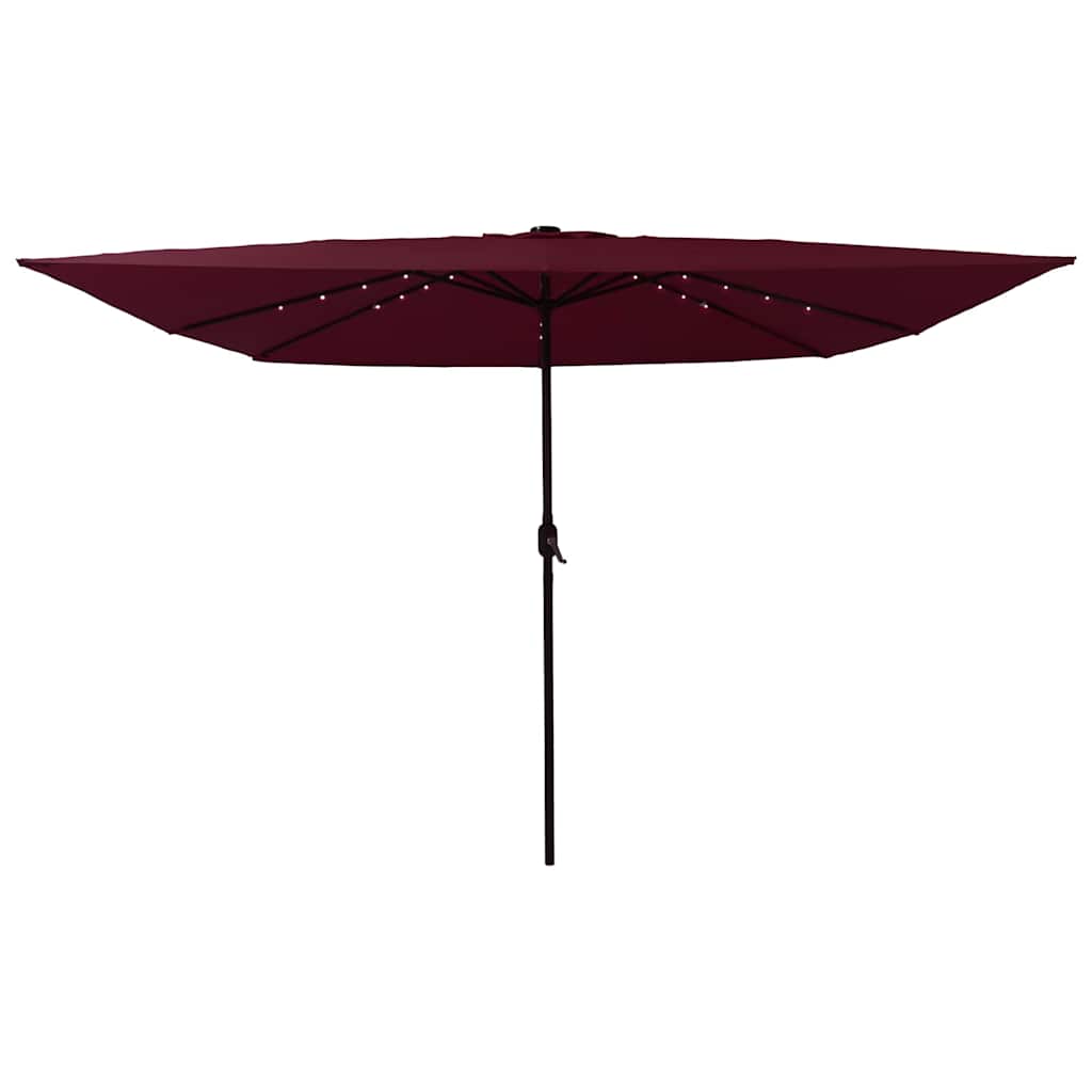 Aedapara Bordeaux punane 295 x 295 x 245 cm Polüester ja teras