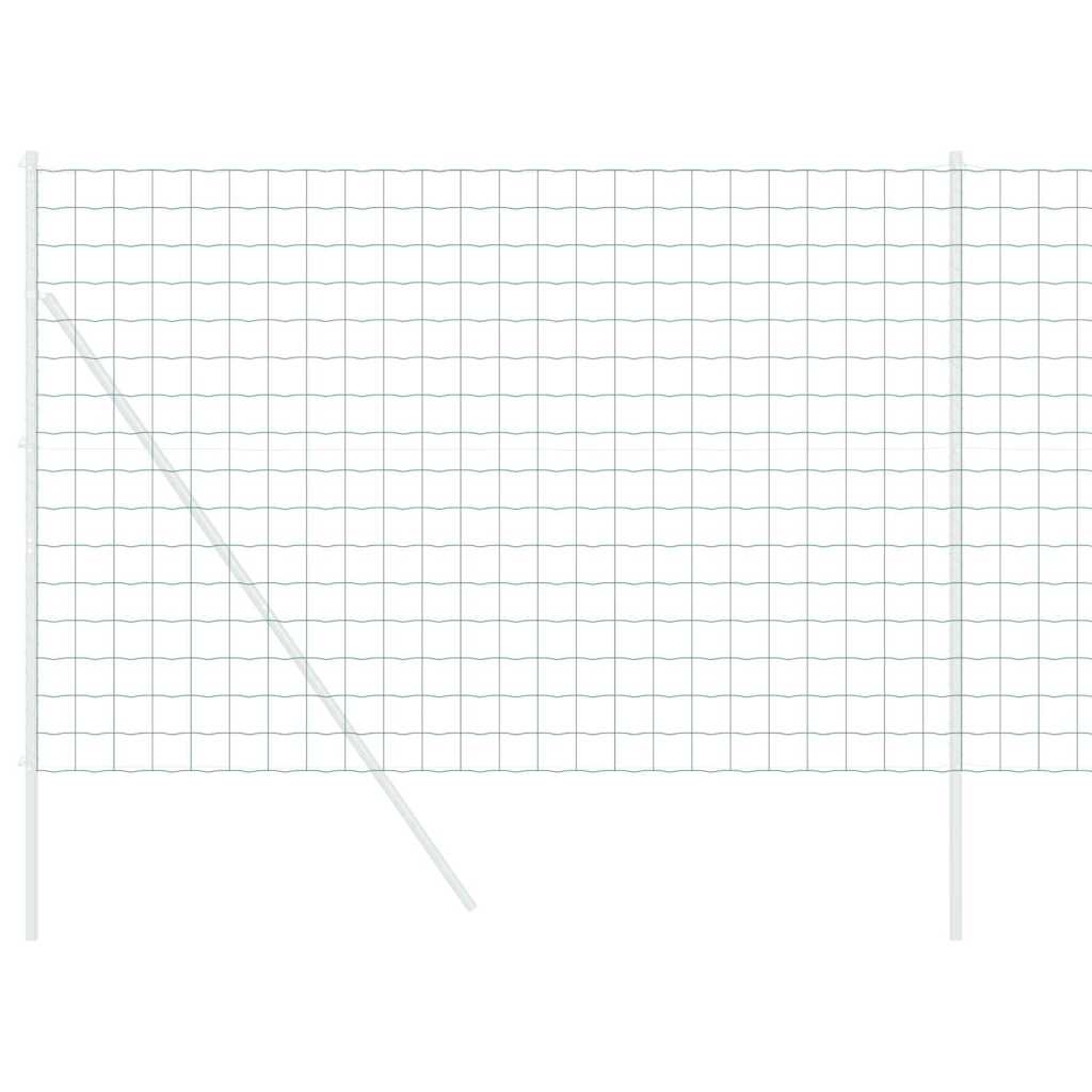 Euroopa aed 1,6 x 10m PVC-kaetud raud Roheline