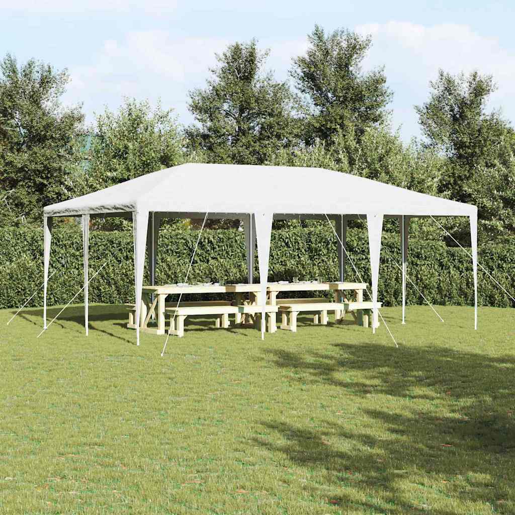 Pidutelgid Valge 600 x 400 x 266 cm Polüetüleen ja teras