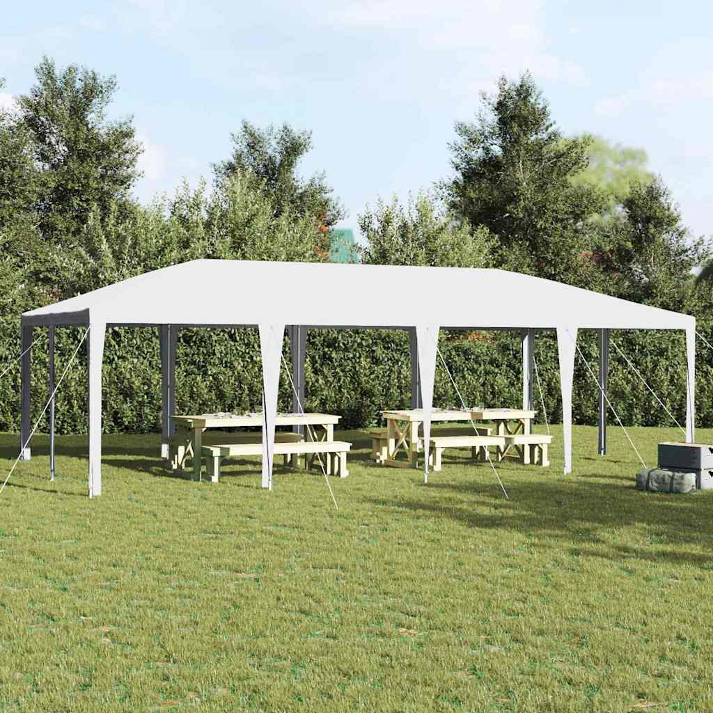 Pidutelgid Valge 800 x 400 x 266 cm Polüetüleen ja teras