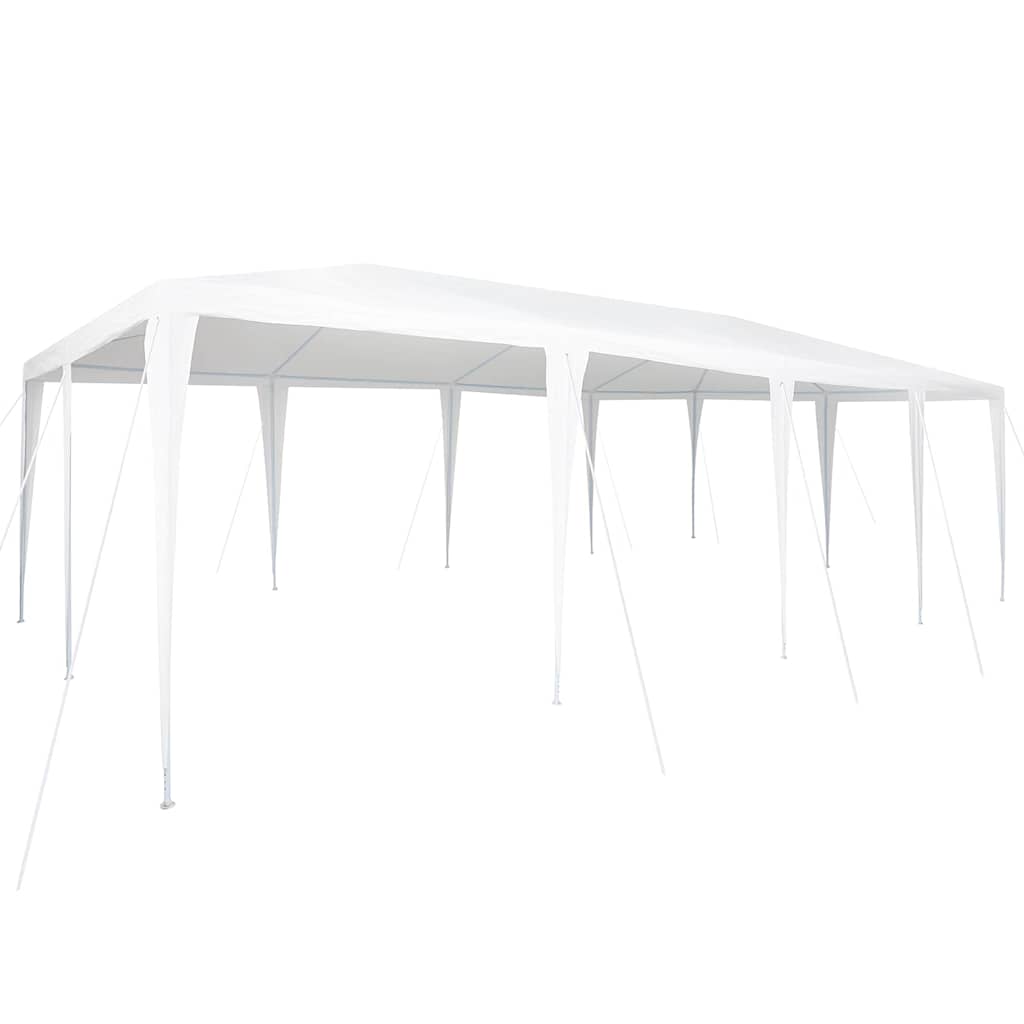 Pidutelgid Valge 800 x 400 x 266 cm Polüetüleen ja teras