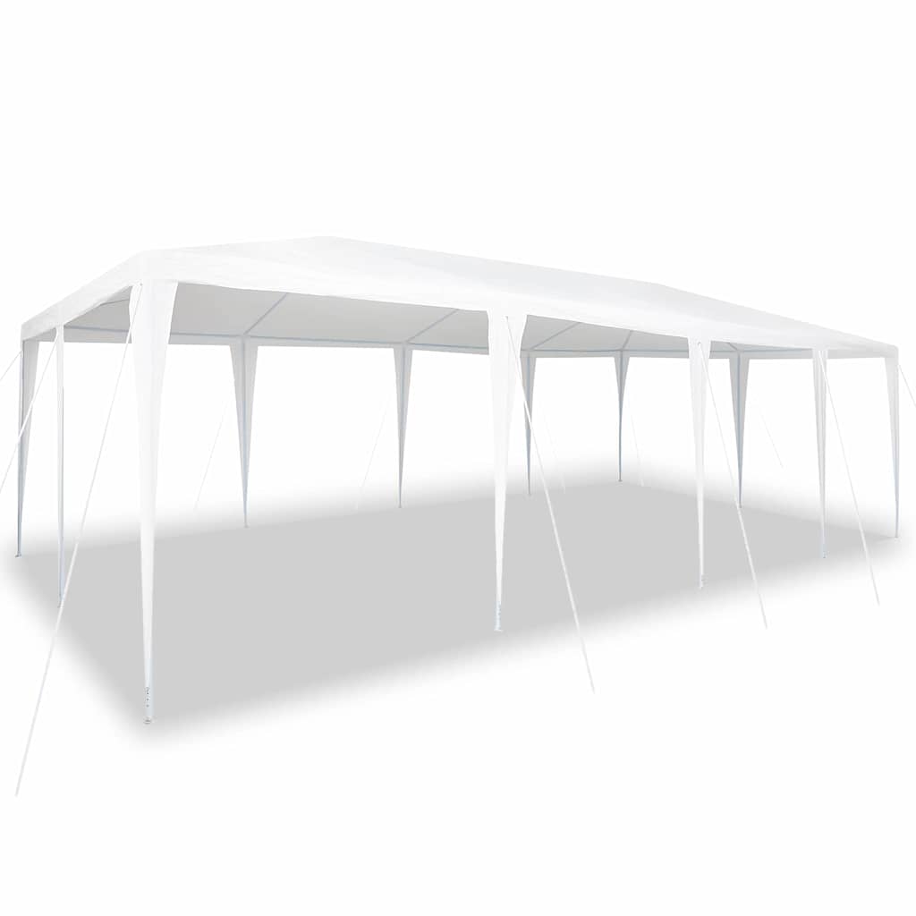 Pidutelgid Valge 800 x 400 x 266 cm Polüetüleen ja teras