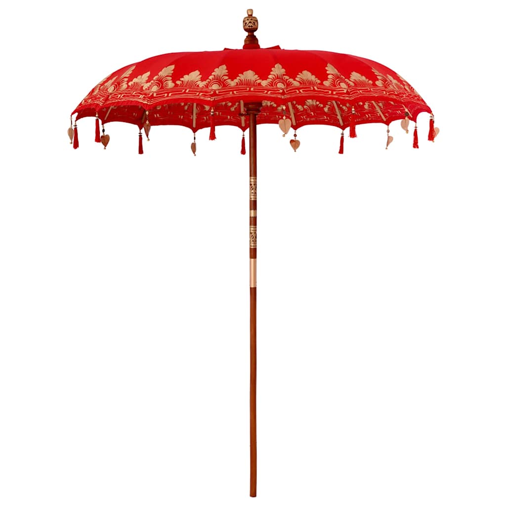 Balilaste Parasiil Punane 185 x 185 x 260 cm Puuvill