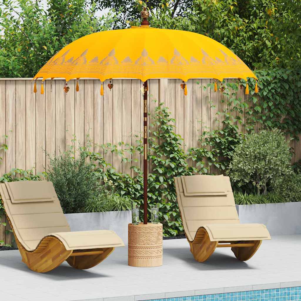 Balilaste Parasiil Kollane 215 x 215 x 260 cm Puuvill