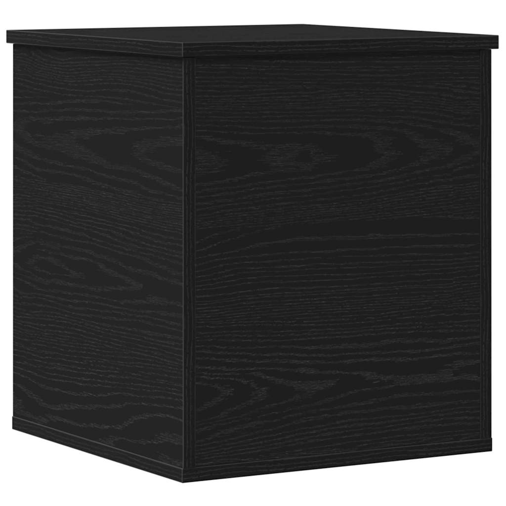 Salvestuskarp Must tamm 40 x 42 x 46 cm Tehispuit