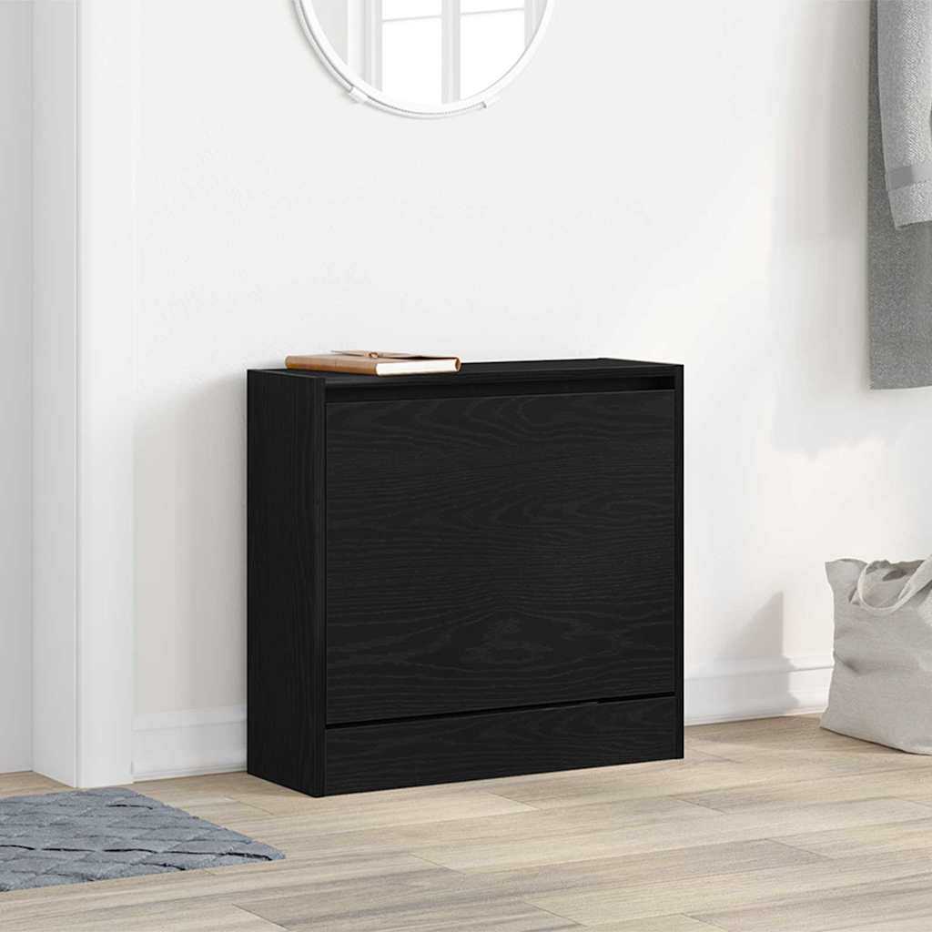 Kinga kapp 60 x 21 x 57 cm Tehispuit Must tamm