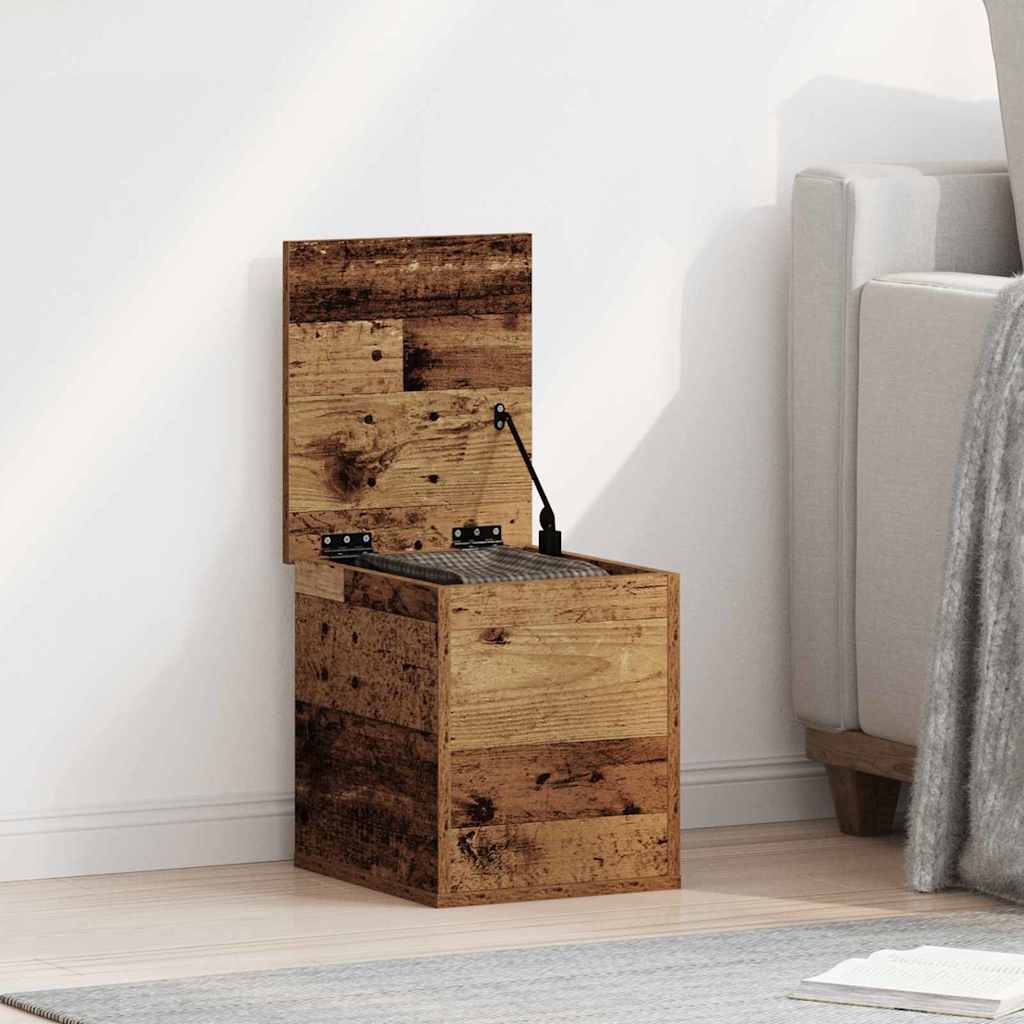 Salvestuskarp Vana puit 30 x 35 x 35 cm Tehispuit