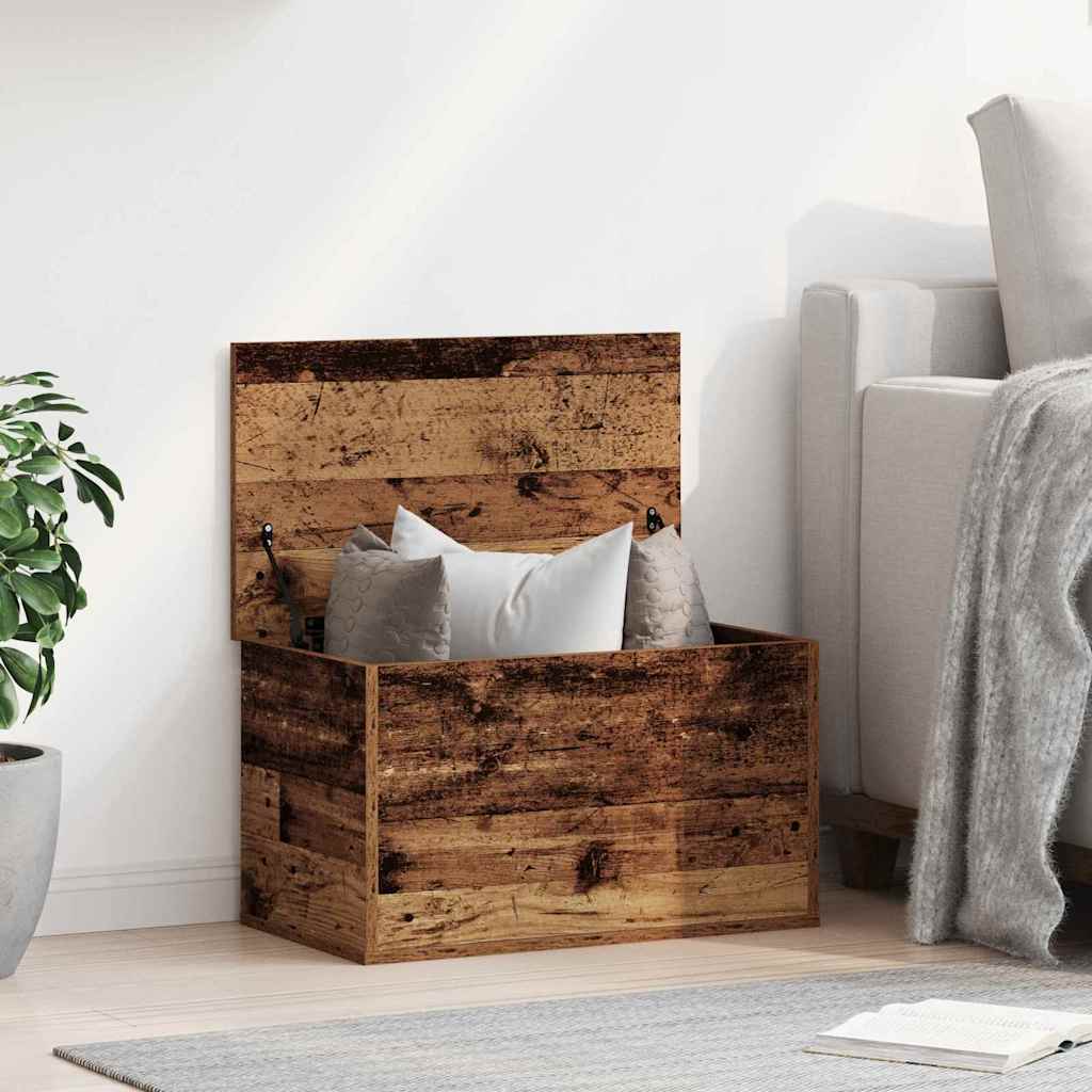 Salvestuskarp Vana puit 60 x 35 x 35 cm Tehispuit