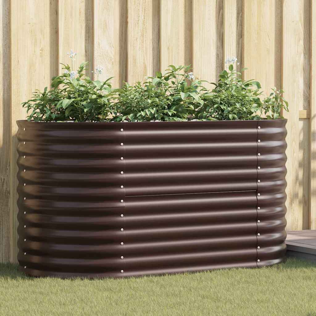 Kõrge peenar Pruun 160 x 80 x 81 cm Teras