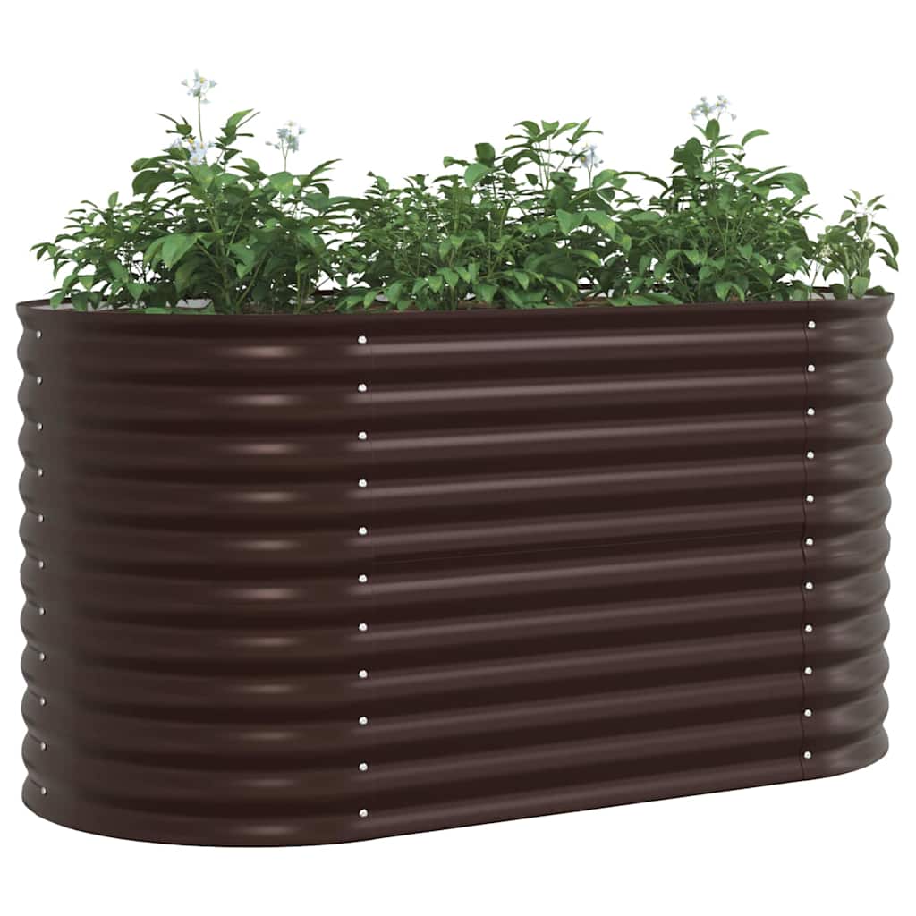Kõrge peenar Pruun 160 x 80 x 81 cm Teras