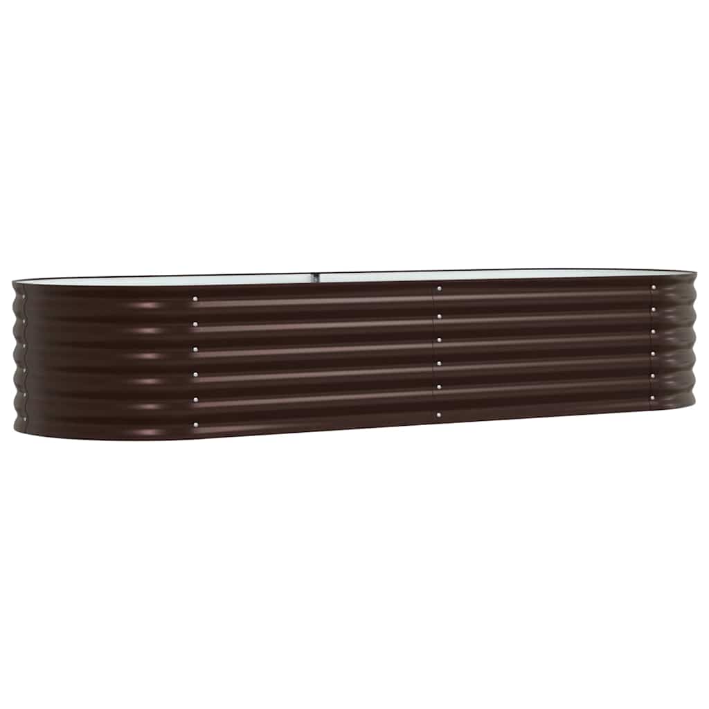 Kõrge peenar Pruun 240 x 80 x 44 cm Teras