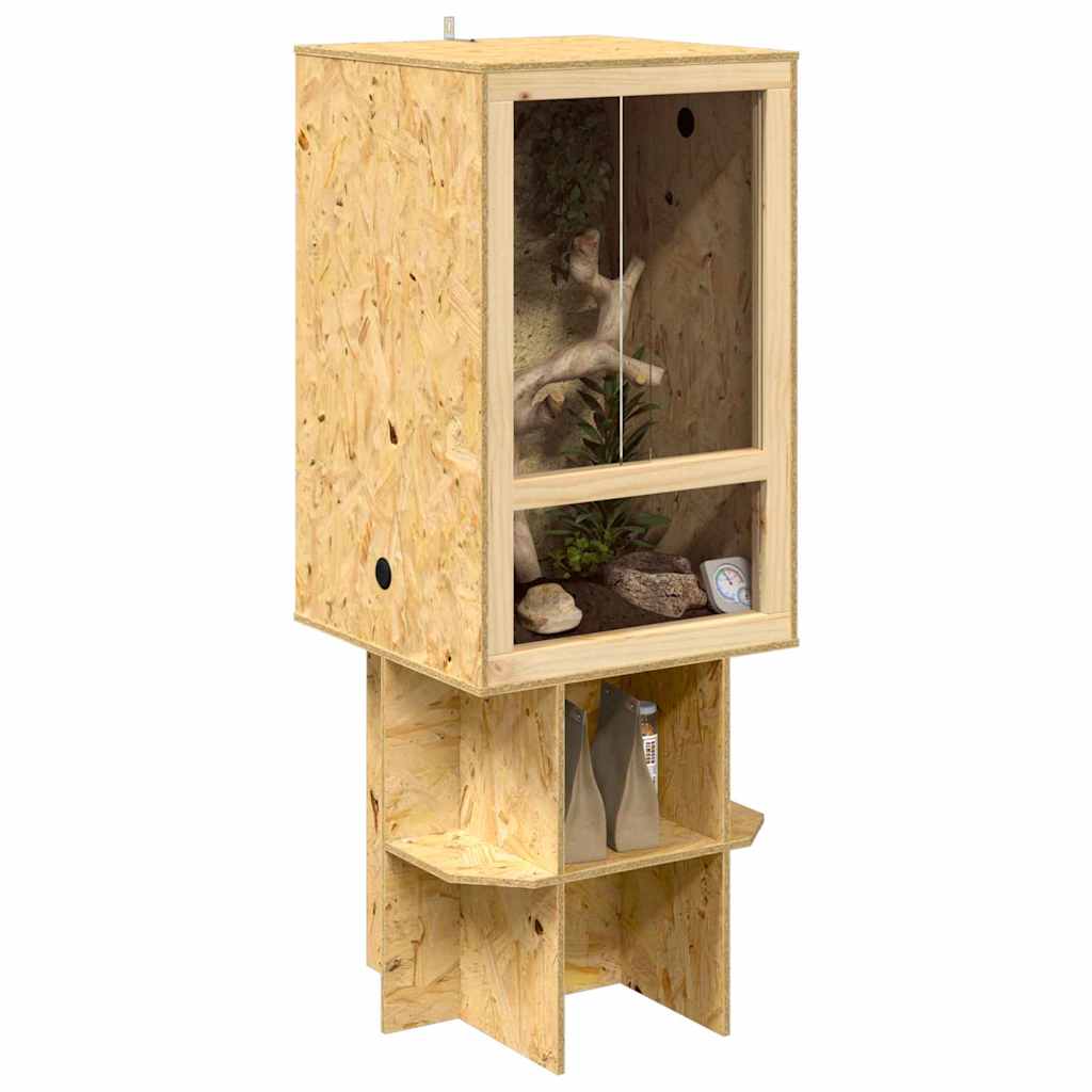 Terrarium Pruun 50 x 50 x 130 cm OSB