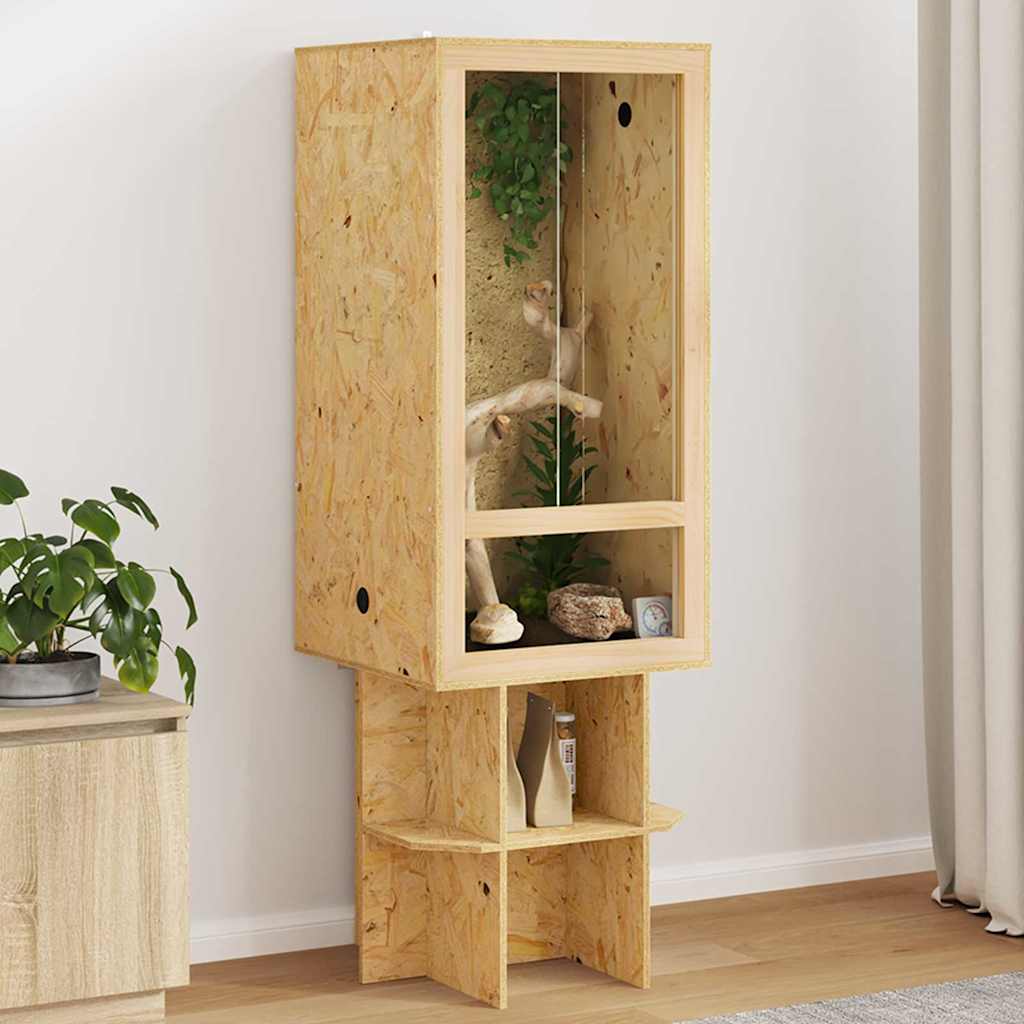 Terrarium Pruun 50 x 50 x 150 cm OSB
