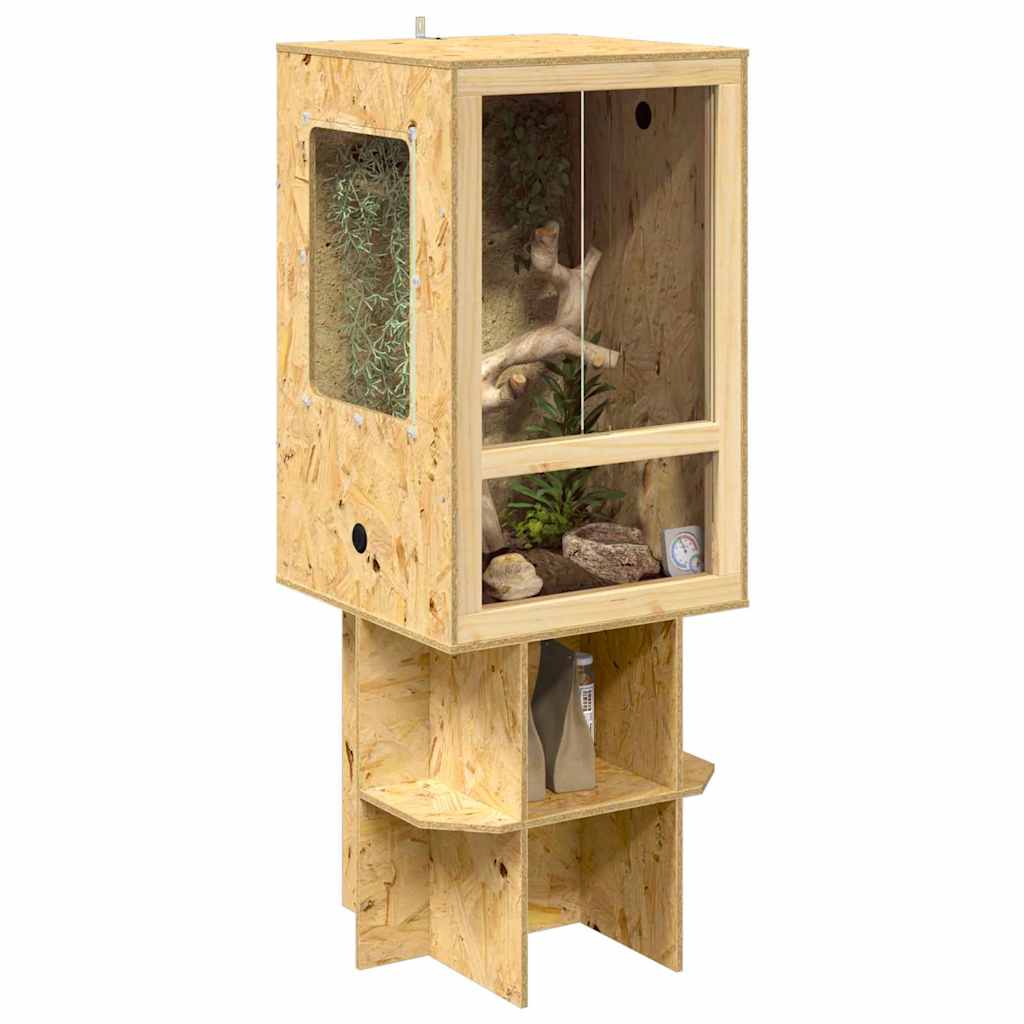 Terrarium Pruun 50 x 50 x 130 cm OSB