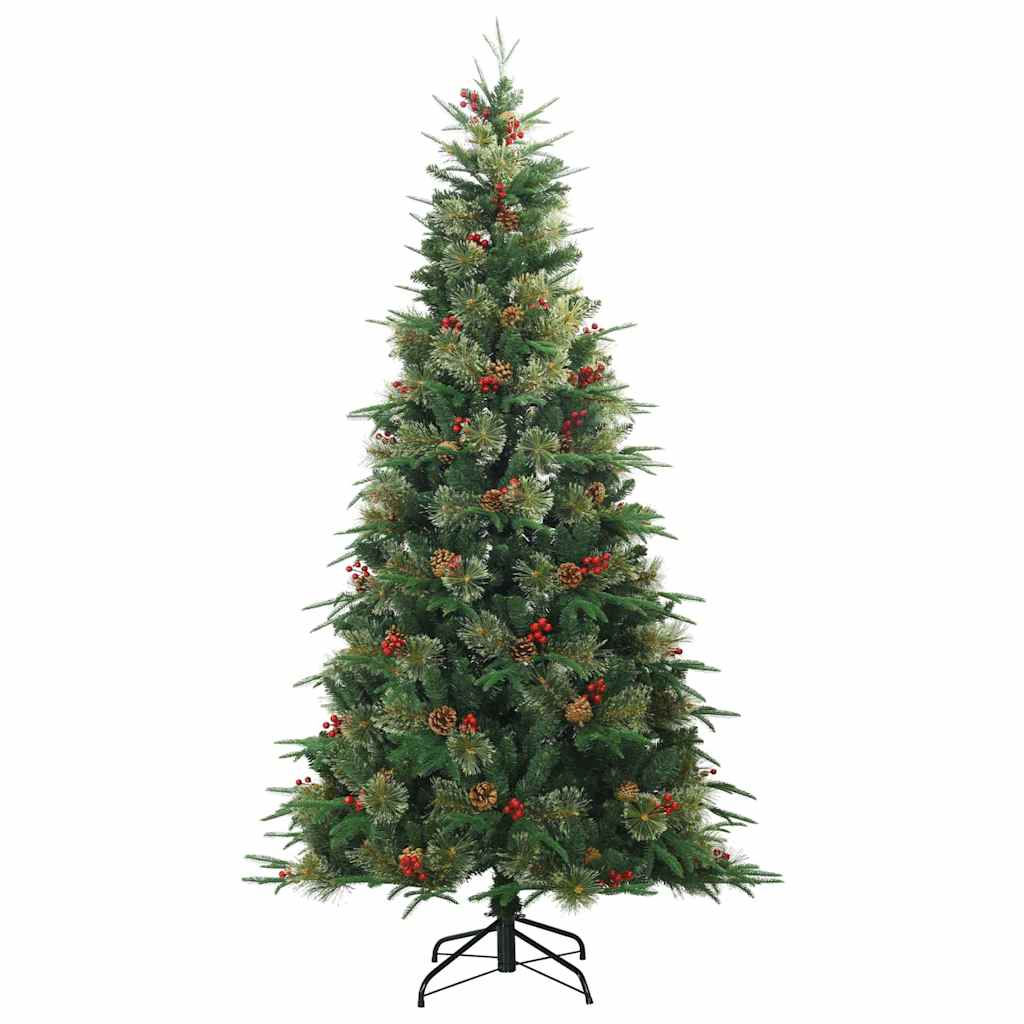 Kunstlik kokkupandav jõulupuu Roheline 180 cm PVC, PE ja Teras