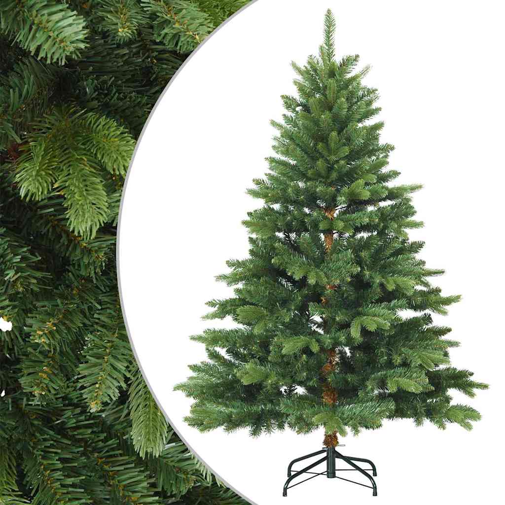 Kunstlik kokkupandav jõulupuu Roheline 120 cm PVC, PE ja teras