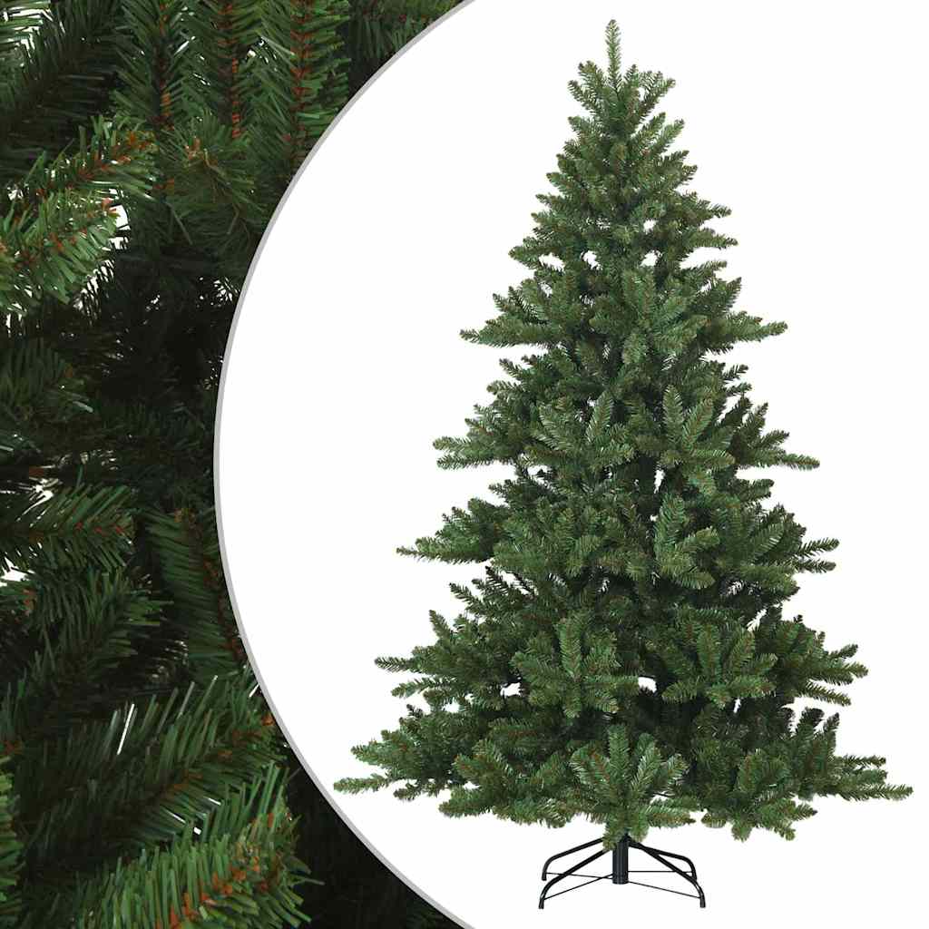 Kunstlik kokkupandav jõulupuu Roheline 240 cm PVC, teras