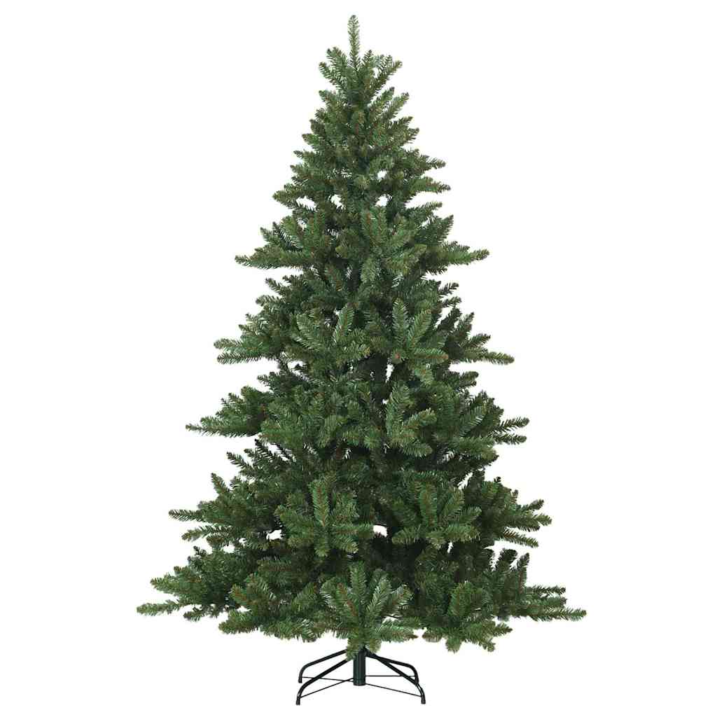 Kunstlik kokkupandav jõulupuu Roheline 240 cm PVC, teras