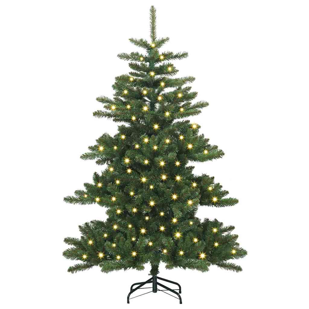 Kunstlik kokkupandav jõulupuu Roheline 150 cm PVC ja teras