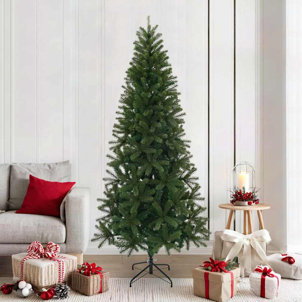 Tehisjõulupuu 210 cm PVC, PE ja teras Roheline