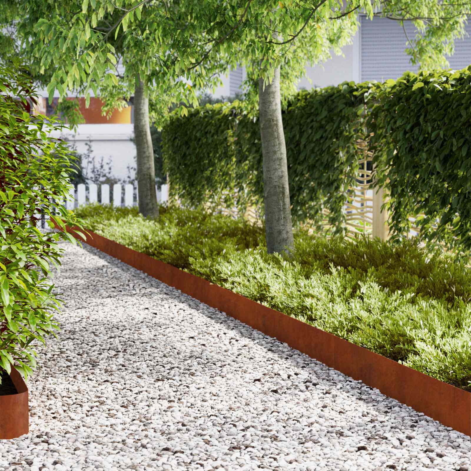 Murupiire 30 tk 20 x 103 cm Ilmastikukindel teras Rooste