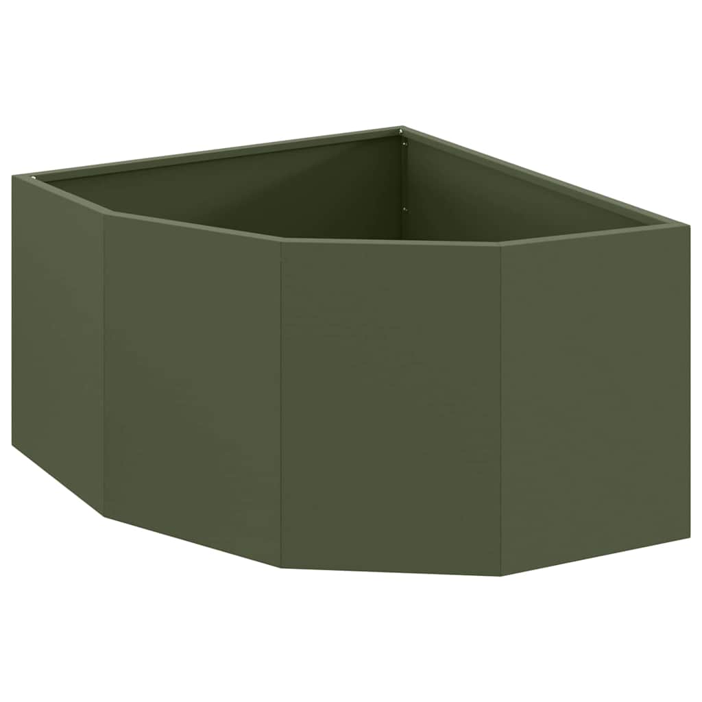 Nurgapott Oliiviroheline 60 x 60 x 35 cm Teras